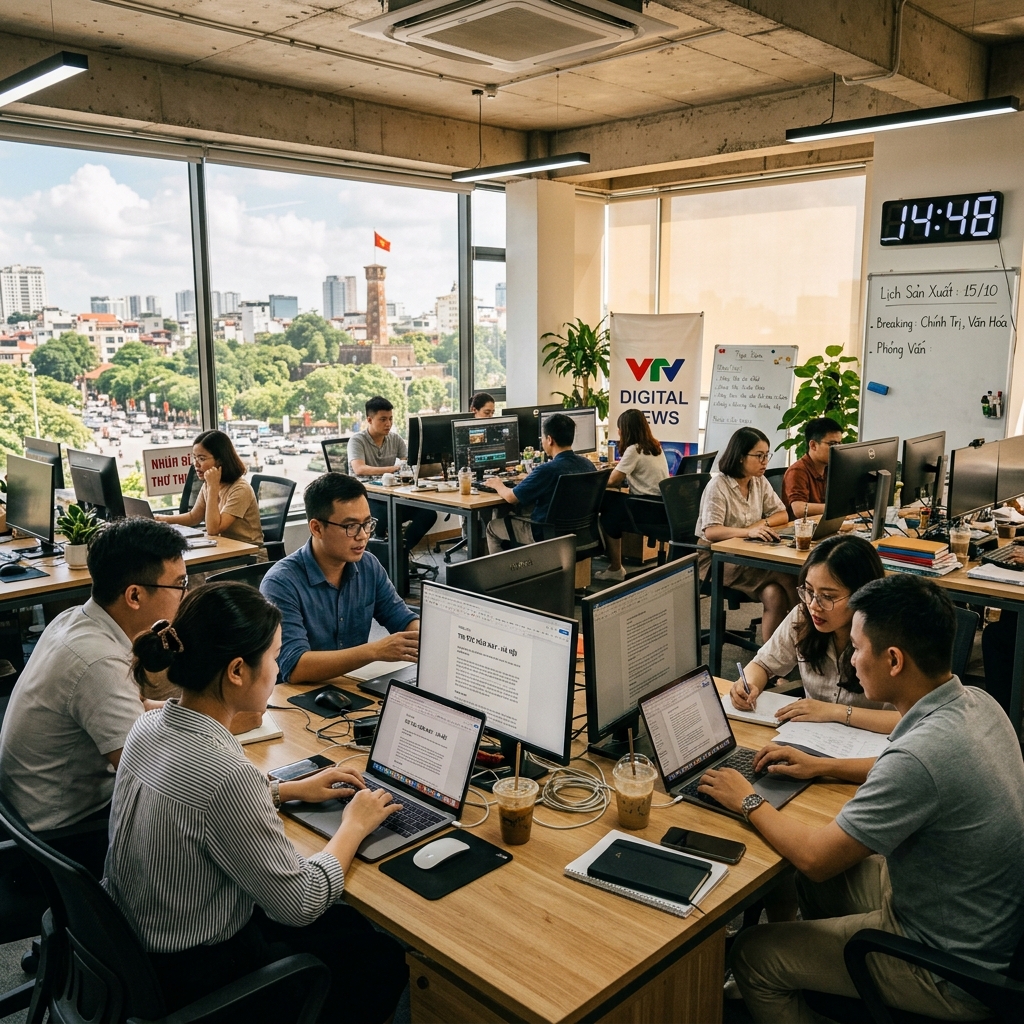 Khám phá hậu trường tác nghiệp năng động của đội ngũ biên tập viên Sạp Báo